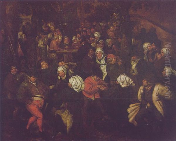 Le Banquet De Noces Oil Painting by Pieter Balten