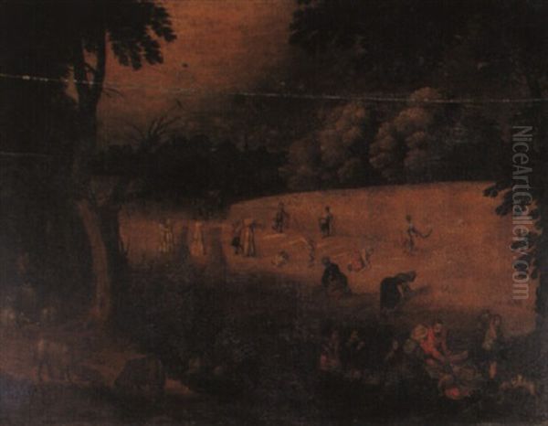 La Moisson Oil Painting by Pieter Balten