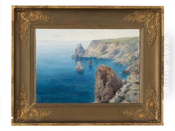 Cape Fiolent, Crimea Oil Painting by Vladimir Baltz