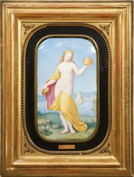 Allegorie Oil Painting by Jean-Paul-Etienne Balze