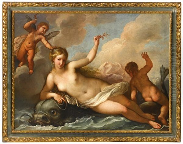 Galatea Oil Painting by Nicolo Bambini