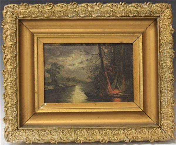 After Edward Bannister (1828-1901), Oil On Board Oil Painting by Edward Bannister