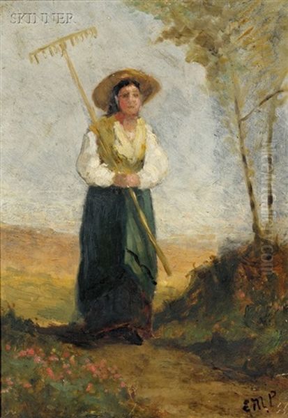 Headed Home From Haymaking/a Figure Study by Edward Bannister