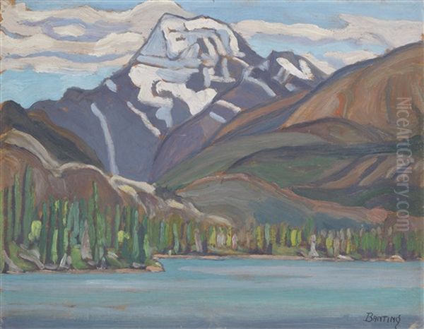 Canadian Rockies, Alberta by Sir Frederick Grant Banting