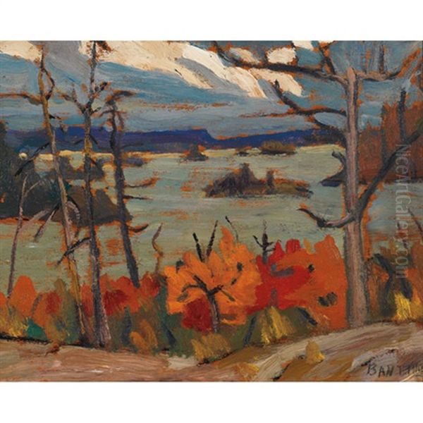 The Freddy Channel, Georgian Bay Oil Painting by Sir Frederick Grant Banting