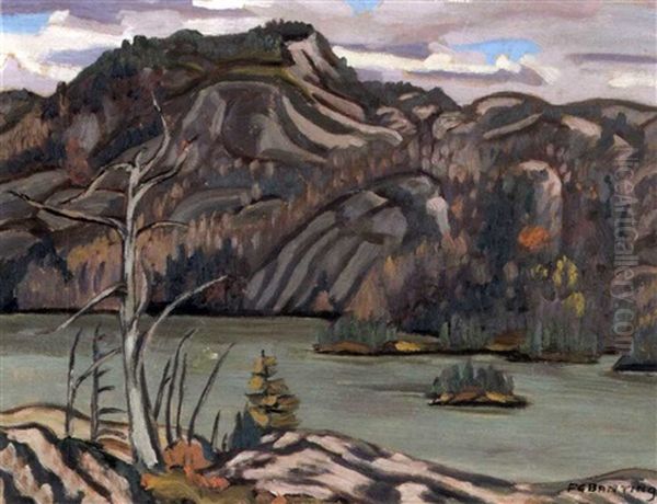 Autumn In Northern Ontario Oil Painting by Sir Frederick Grant Banting