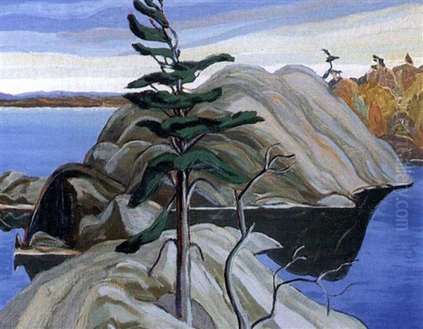 French River Oil Painting by Sir Frederick Grant Banting