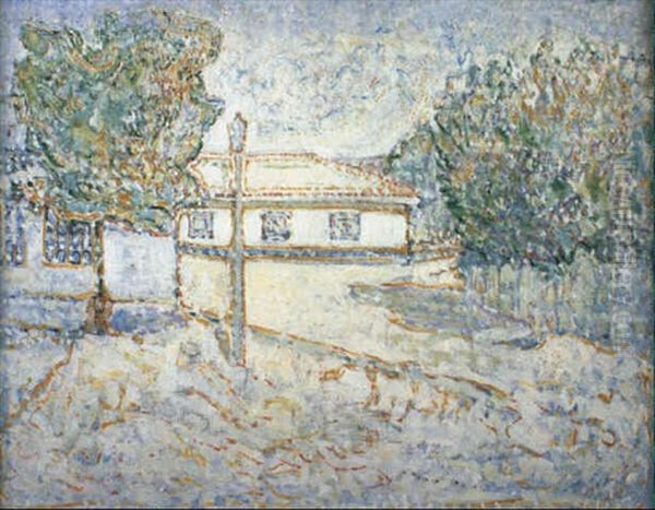 Paysage, Odessa by Vladimir Davidovich Baranoff-Rossine