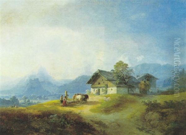 Blick Auf Kufstein by Franz Barbarini