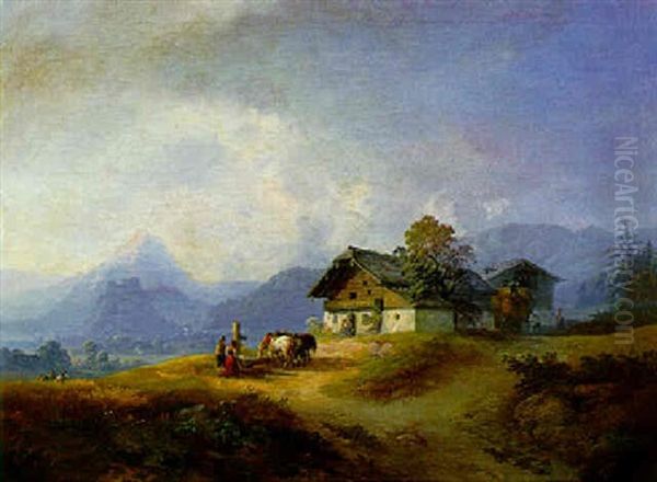 Blick Auf Kufstein by Franz Barbarini