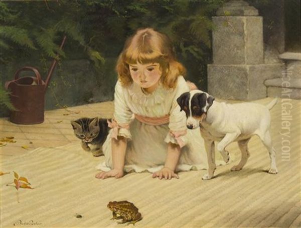 Curiosity by Charles Burton Barber