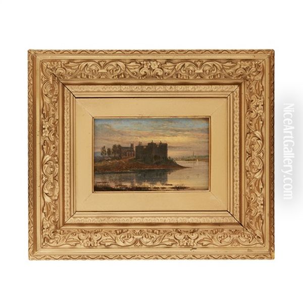 Linlithgow Palace Oil Painting by William Barclay