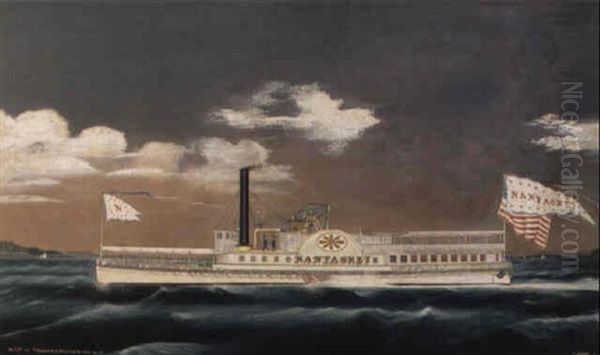 Steamboat 'nantasket' by James Bard