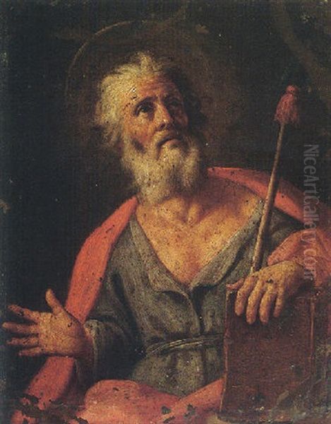 Saint Thomas Oil Painting by Pietro Bardellino