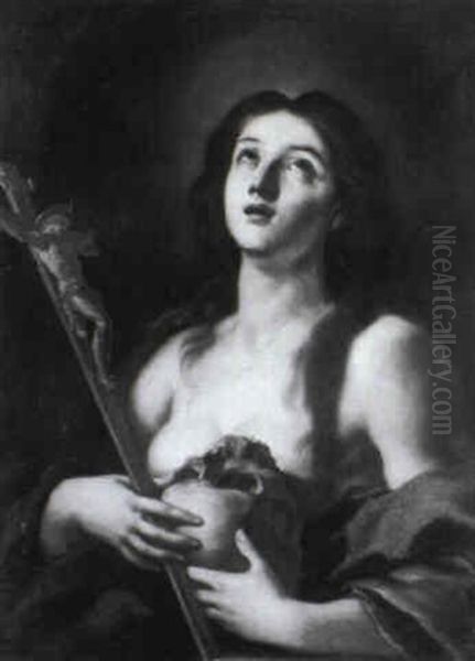 Maddalena Oil Painting by Pietro Bardellino