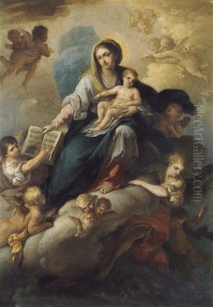 L'assomption De La Vierge Oil Painting by Pietro Bardellino