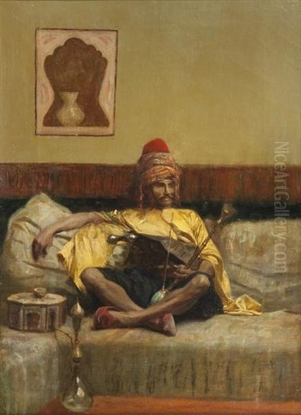 Bachi-bouzouk Assis Oil Painting by Charles Bargue