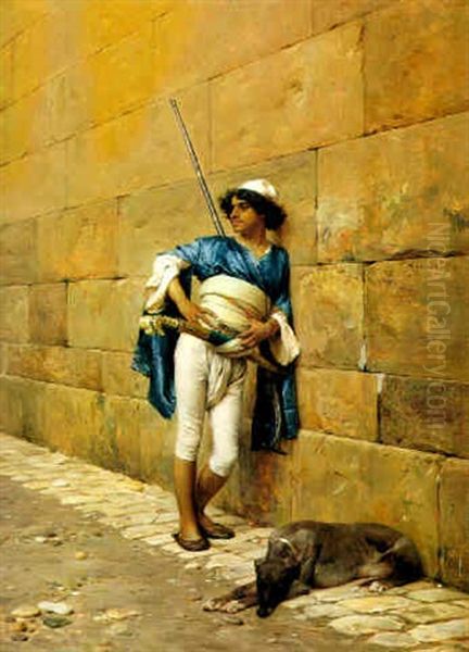 La Sentinelle Oil Painting by Charles Bargue