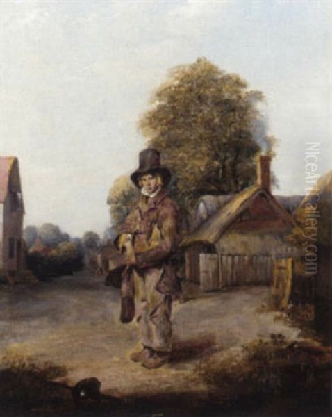 The Village Boy Oil Painting by Thomas Barker