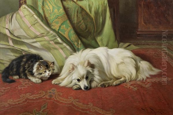 The Favorite Spot Oil Painting by Wright Barker