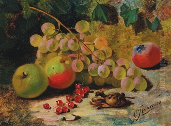 Still Life Of Fruit Oil Painting by Gertrude Jameson Barnes