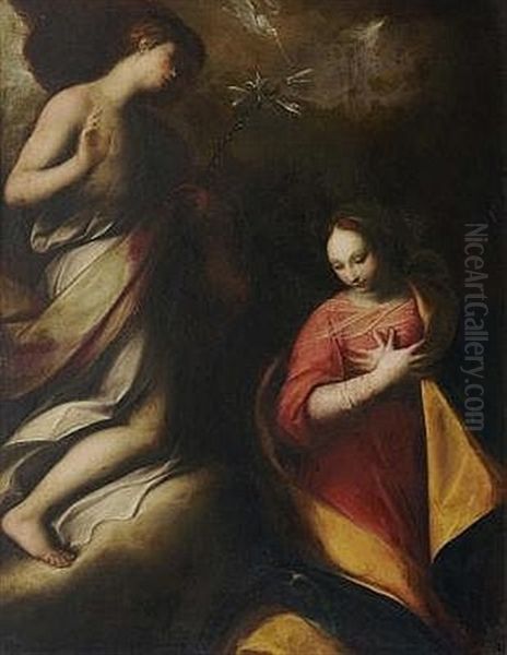 Verkundigung Mariens Oil Painting by Federico Barocci