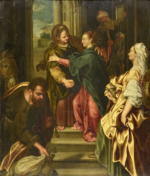 La Visitation Oil Painting by Federico Barocci