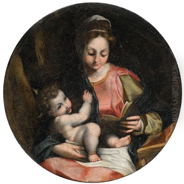 Madonna Mit Kind Oil Painting by Federico Barocci