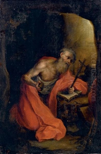 San Gerolamo Oil Painting by Federico Barocci