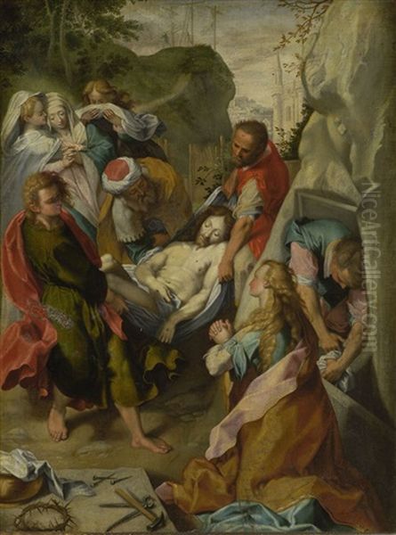 Grablegung Christi Oil Painting by Federico Barocci