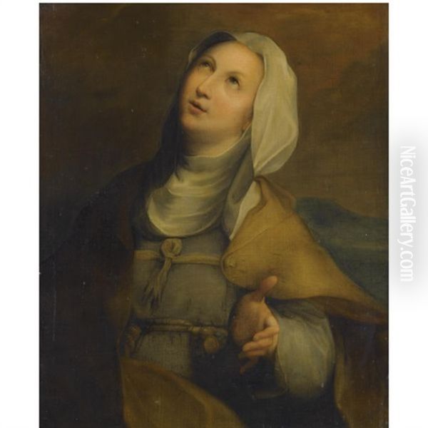 The Blessed Michelina Oil Painting by Federico Barocci