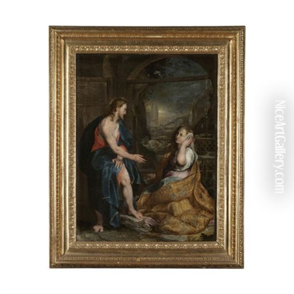 Noli Me Tangere Oil Painting by Federico Barocci