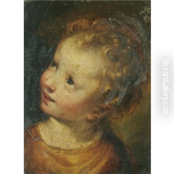 The Christ Child Oil Painting by Federico Barocci