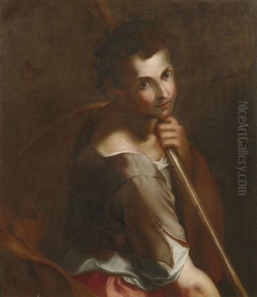 Hirtenknabe Oil Painting by Federico Barocci