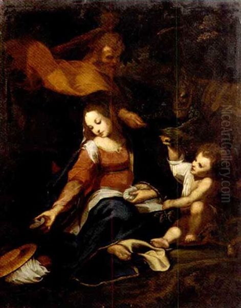 The Rest On The Flight Into Egypt Oil Painting by Federico Barocci