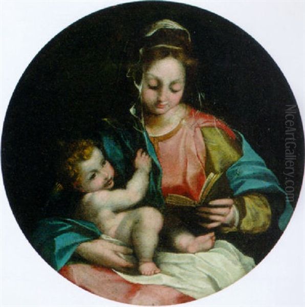 The Madonna And Child Oil Painting by Federico Barocci