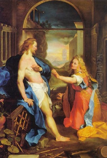 Noli Me Tangere Oil Painting by Federico Barocci