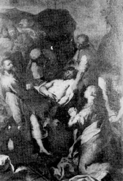 The Burial Of Christ Oil Painting by Federico Barocci