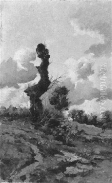 Wolken Uber Hugeliger Landschaft Oil Painting by Theodore Baron