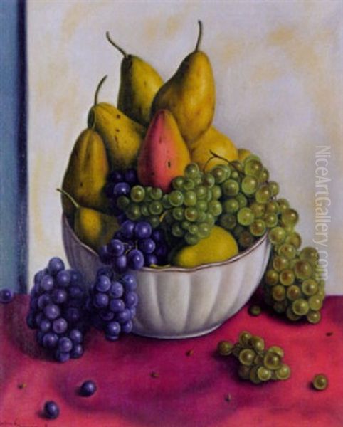 Nature Morte Aux Fruits Oil Painting by Aime Victor Barraud