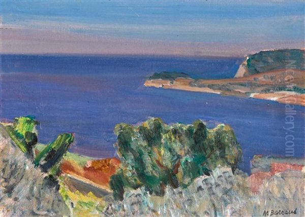 Sommerliche Kuste Bei Cassis Oil Painting by Maurice Barraud