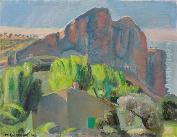 Le Cap Canaille Near Cassis Oil Painting by Maurice Barraud