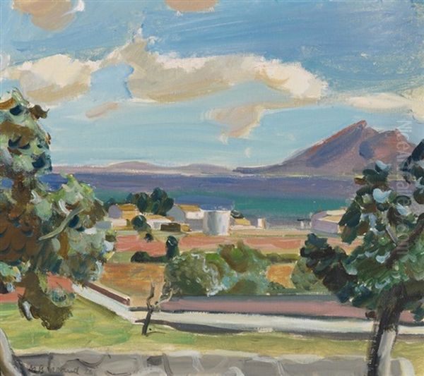 Pollensa Oil Painting by Maurice Barraud