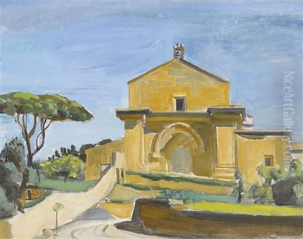 St-nicolas (agrigento) Oil Painting by Maurice Barraud