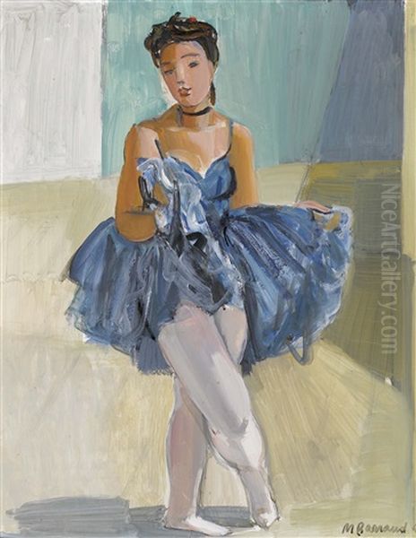 La Lecon De Danse Oil Painting by Maurice Barraud