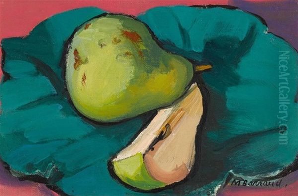 Nature Morte Avec Poires Oil Painting by Maurice Barraud