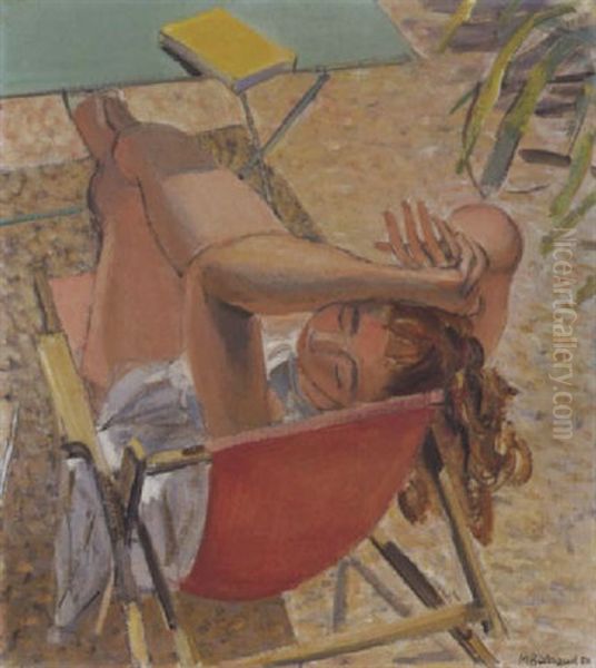 Sieste Oil Painting by Maurice Barraud