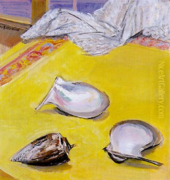 Trois Coquilles Oil Painting by Maurice Barraud