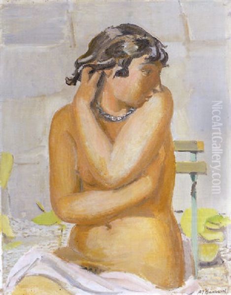 Suzanne Oil Painting by Maurice Barraud