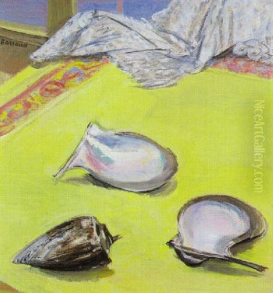 Trois Coquilles Oil Painting by Maurice Barraud